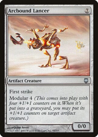 Arcbound Lancer [Darksteel] MTG Single Magic: The Gathering  | Multizone: Comics And Games