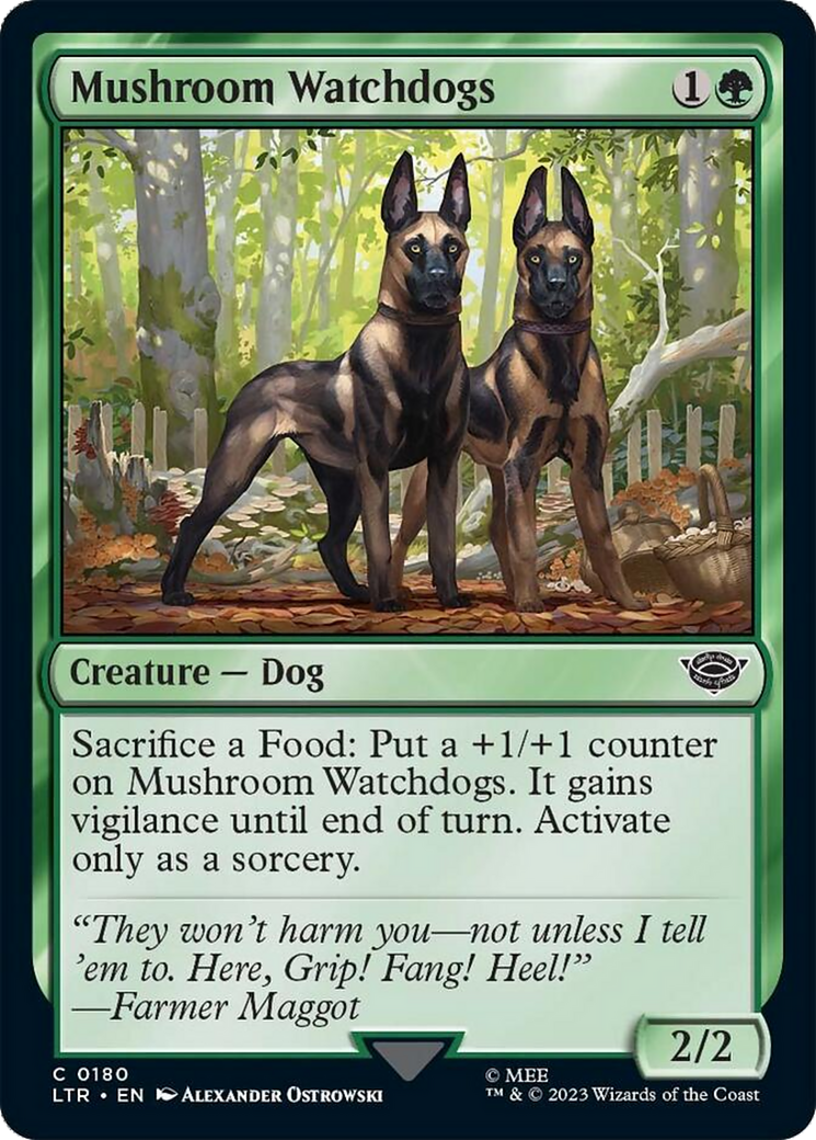 Mushroom Watchdogs [The Lord of the Rings: Tales of Middle-Earth] | Multizone: Comics And Games