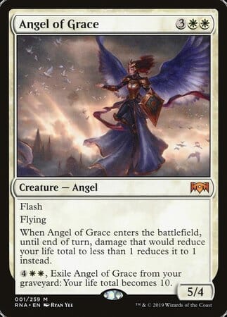 Angel of Grace [Ravnica Allegiance] MTG Single Magic: The Gathering  | Multizone: Comics And Games