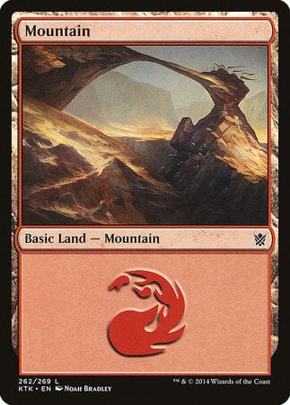 Mountain (262) [Khans of Tarkir] MTG Single Magic: The Gathering  | Multizone: Comics And Games