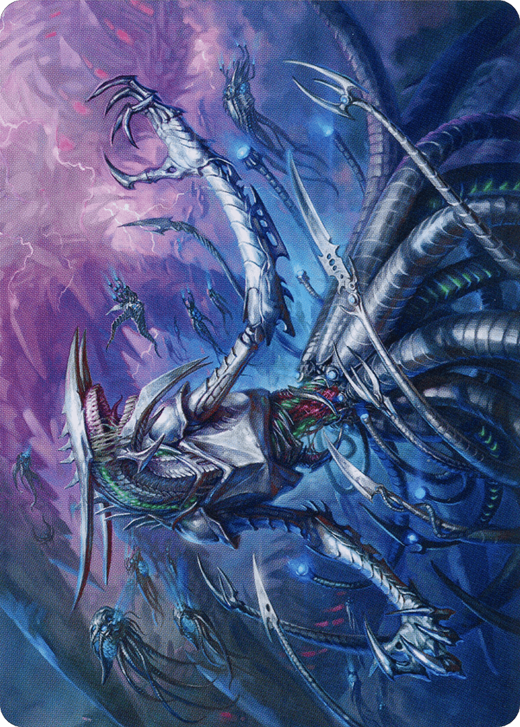 Jin-Gitaxias Art Card [March of the Machine Art Series] MTG Single Magic: The Gathering  | Multizone: Comics And Games