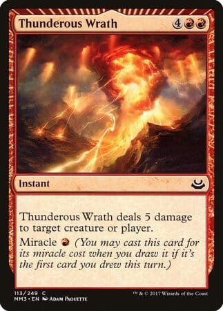 Thunderous Wrath [Modern Masters 2017] MTG Single Magic: The Gathering  | Multizone: Comics And Games