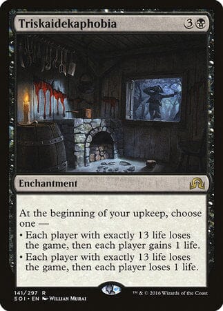 Triskaidekaphobia [Shadows over Innistrad] MTG Single Magic: The Gathering  | Multizone: Comics And Games