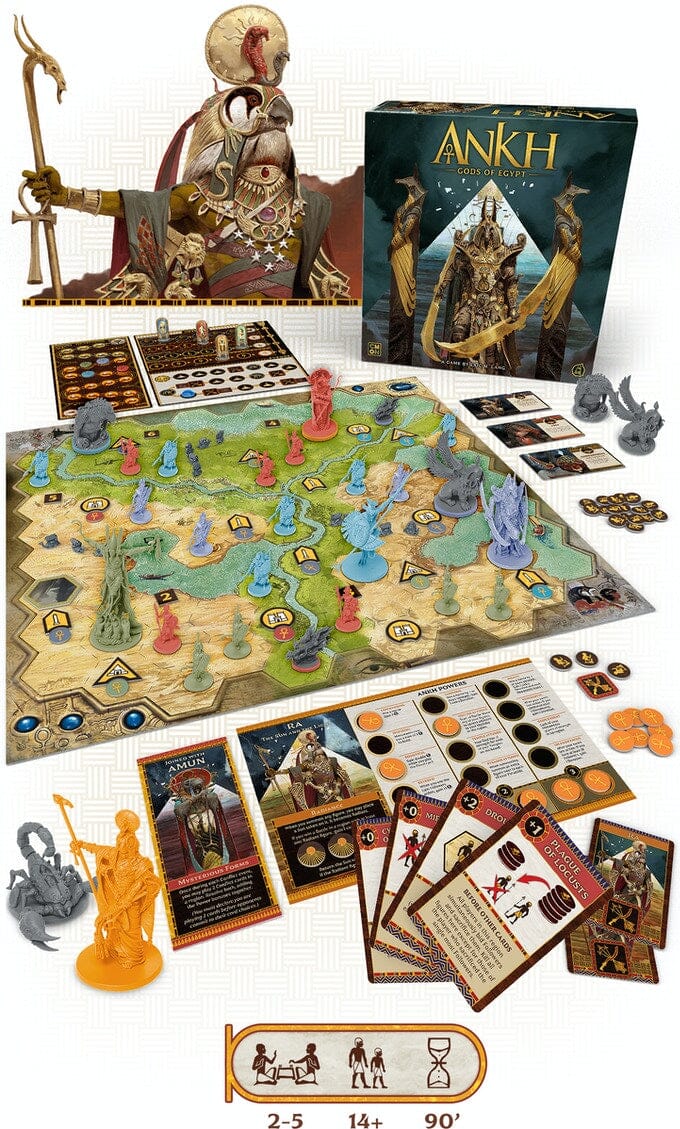 ANKH (Kickstarter Deposit) Board game CMON  | Multizone: Comics And Games