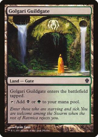 Golgari Guildgate [Commander 2013] MTG Single Magic: The Gathering  | Multizone: Comics And Games
