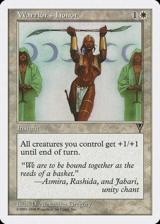 Warrior's Honor [Anthologies] MTG Single Magic: The Gathering  | Multizone: Comics And Games