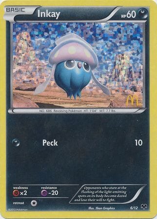 Inkay (6/12) [McDonald's Promos: 2014 Collection] Pokemon Single Pokémon  | Multizone: Comics And Games