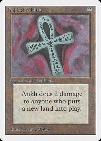 Ankh of Mishra [Unlimited Edition] MTG Single Magic: The Gathering  | Multizone: Comics And Games