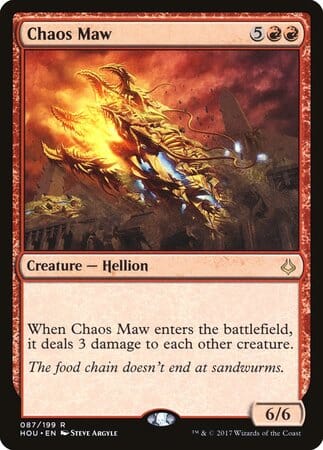 Chaos Maw [Hour of Devastation] MTG Single Magic: The Gathering  | Multizone: Comics And Games