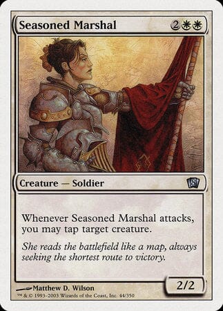 Seasoned Marshal [Eighth Edition] MTG Single Magic: The Gathering  | Multizone: Comics And Games