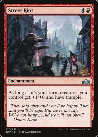 Street Riot [Guilds of Ravnica] MTG Single Magic: The Gathering  | Multizone: Comics And Games