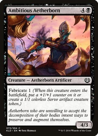 Ambitious Aetherborn [Kaladesh] MTG Single Magic: The Gathering  | Multizone: Comics And Games