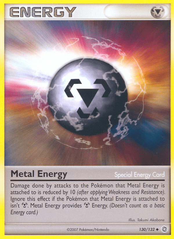 Metal Energy (130/132) [Diamond & Pearl: Secret Wonders] Pokemon Single Pokémon  | Multizone: Comics And Games