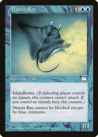 Manta Ray [Weatherlight] MTG Single Magic: The Gathering  | Multizone: Comics And Games