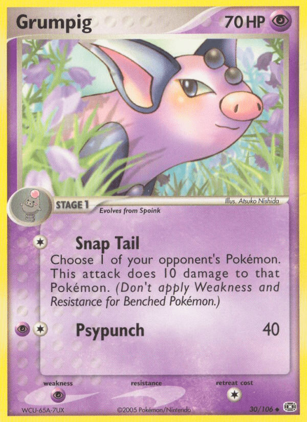 Grumpig (30/106) [EX: Emerald] Pokemon Single Pokémon  | Multizone: Comics And Games