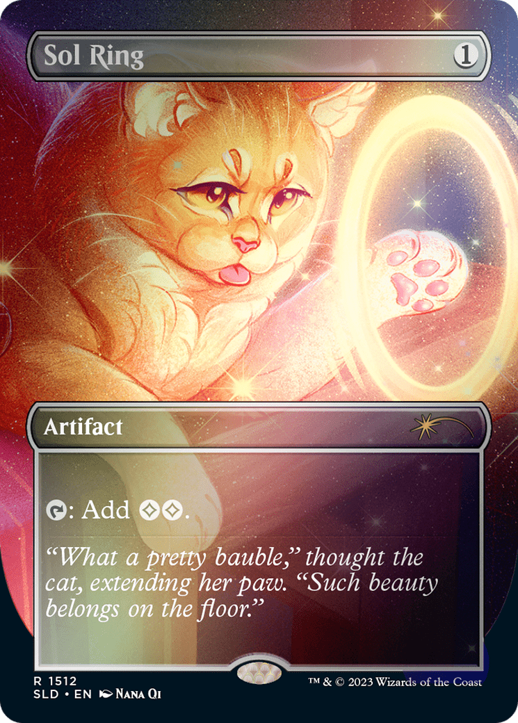 Sol Ring (1512) // Sol Ring [Secret Lair Commander Deck: Raining Cats and Dogs] MTG Single Magic: The Gathering  | Multizone: Comics And Games