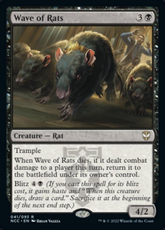 Wave of Rats [Streets of New Capenna Commander] MTG Single Magic: The Gathering  | Multizone: Comics And Games