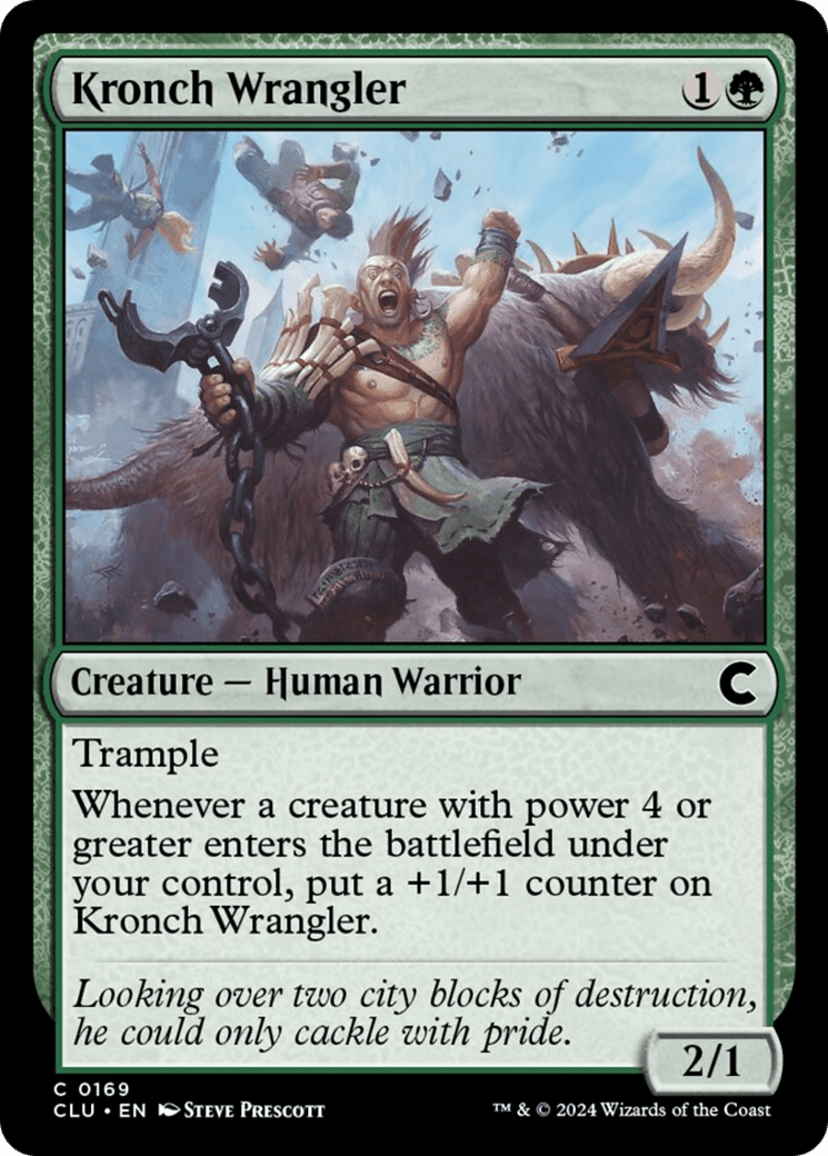 Kronch Wrangler [Ravnica: Clue Edition] MTG Single Magic: The Gathering  | Multizone: Comics And Games