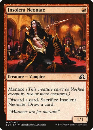 Insolent Neonate [Shadows over Innistrad] MTG Single Magic: The Gathering  | Multizone: Comics And Games
