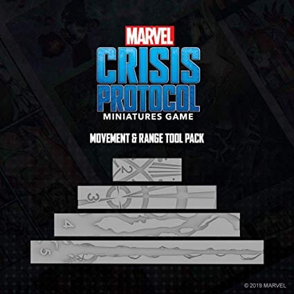 MARVEL: CRISIS PROTOCOL MEASUREMENT TOOLS Miniatures|Figurines Atomic Mass Games  | Multizone: Comics And Games