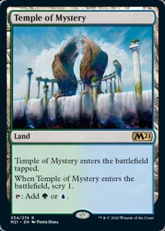 Temple of Mystery [Core Set 2021] MTG Single Magic: The Gathering  | Multizone: Comics And Games