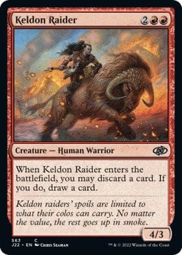 Keldon Raider [Jumpstart 2022] MTG Single Magic: The Gathering  | Multizone: Comics And Games