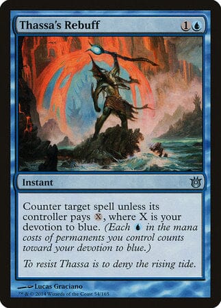 Thassa's Rebuff [Born of the Gods] MTG Single Magic: The Gathering  | Multizone: Comics And Games