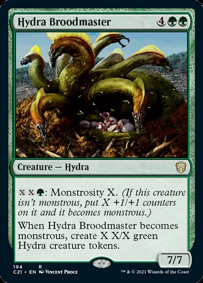 Hydra Broodmaster [Commander 2021] MTG Single Magic: The Gathering  | Multizone: Comics And Games
