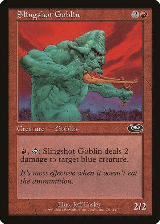 Slingshot Goblin [Planeshift] MTG Single Magic: The Gathering  | Multizone: Comics And Games