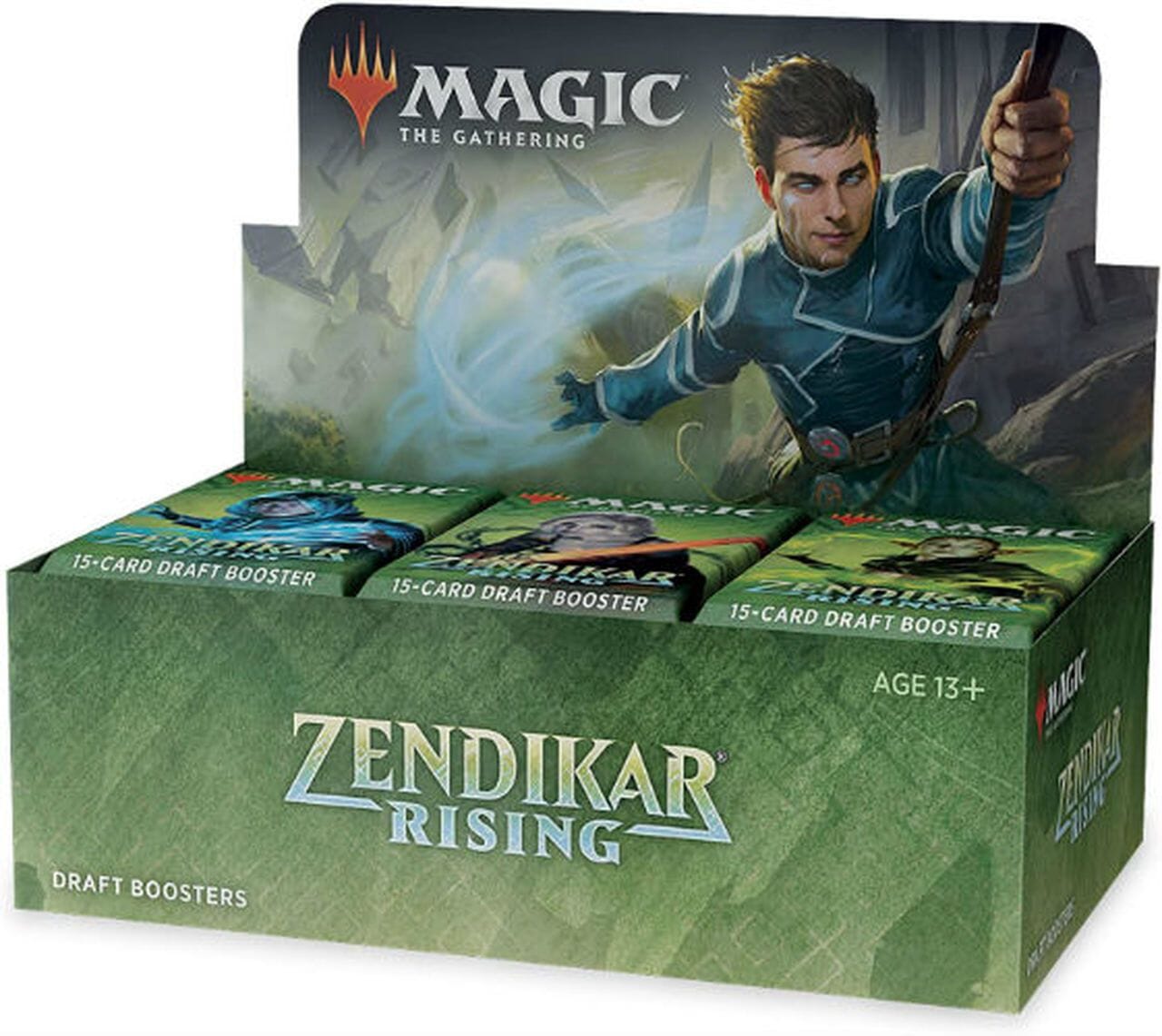 Zendikar Rising Draft Boosters Magic The Gathering Multizone: Comics And Games Pack  | Multizone: Comics And Games