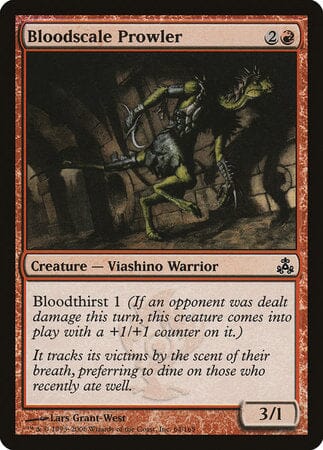 Bloodscale Prowler [Guildpact] MTG Single Magic: The Gathering  | Multizone: Comics And Games