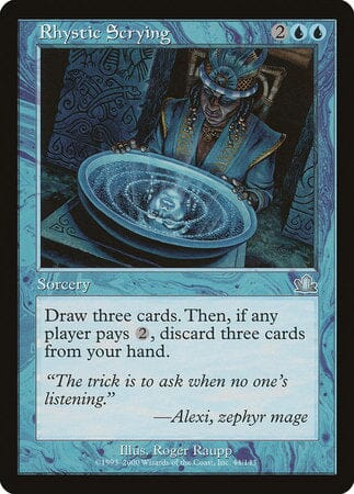Rhystic Scrying [Prophecy] MTG Single Magic: The Gathering  | Multizone: Comics And Games