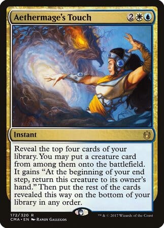 Aethermage's Touch [Commander Anthology] MTG Single Magic: The Gathering  | Multizone: Comics And Games
