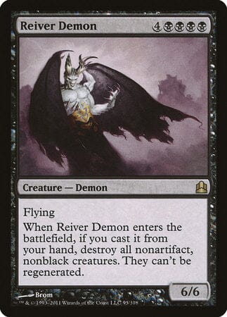Reiver Demon [Commander 2011] MTG Single Magic: The Gathering  | Multizone: Comics And Games