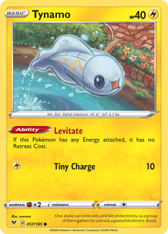 Tynamo (057/185) [Sword & Shield: Vivid Voltage] Pokemon Single Pokémon  | Multizone: Comics And Games