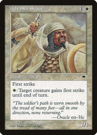 Advance Scout [Tempest] MTG Single Magic: The Gathering  | Multizone: Comics And Games