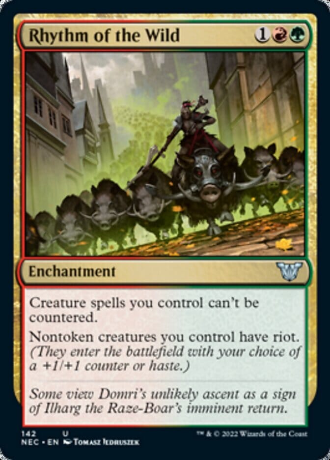 Rhythm of the Wild [Kamigawa: Neon Dynasty Commander] MTG Single Magic: The Gathering  | Multizone: Comics And Games