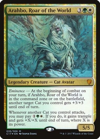 Arahbo, Roar of the World [Commander 2017] MTG Single Magic: The Gathering  | Multizone: Comics And Games