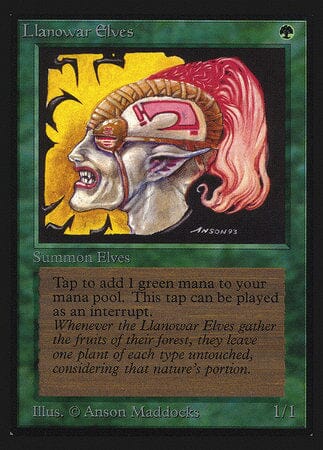Llanowar Elves (IE) [Intl. Collectors’ Edition] MTG Single Magic: The Gathering  | Multizone: Comics And Games