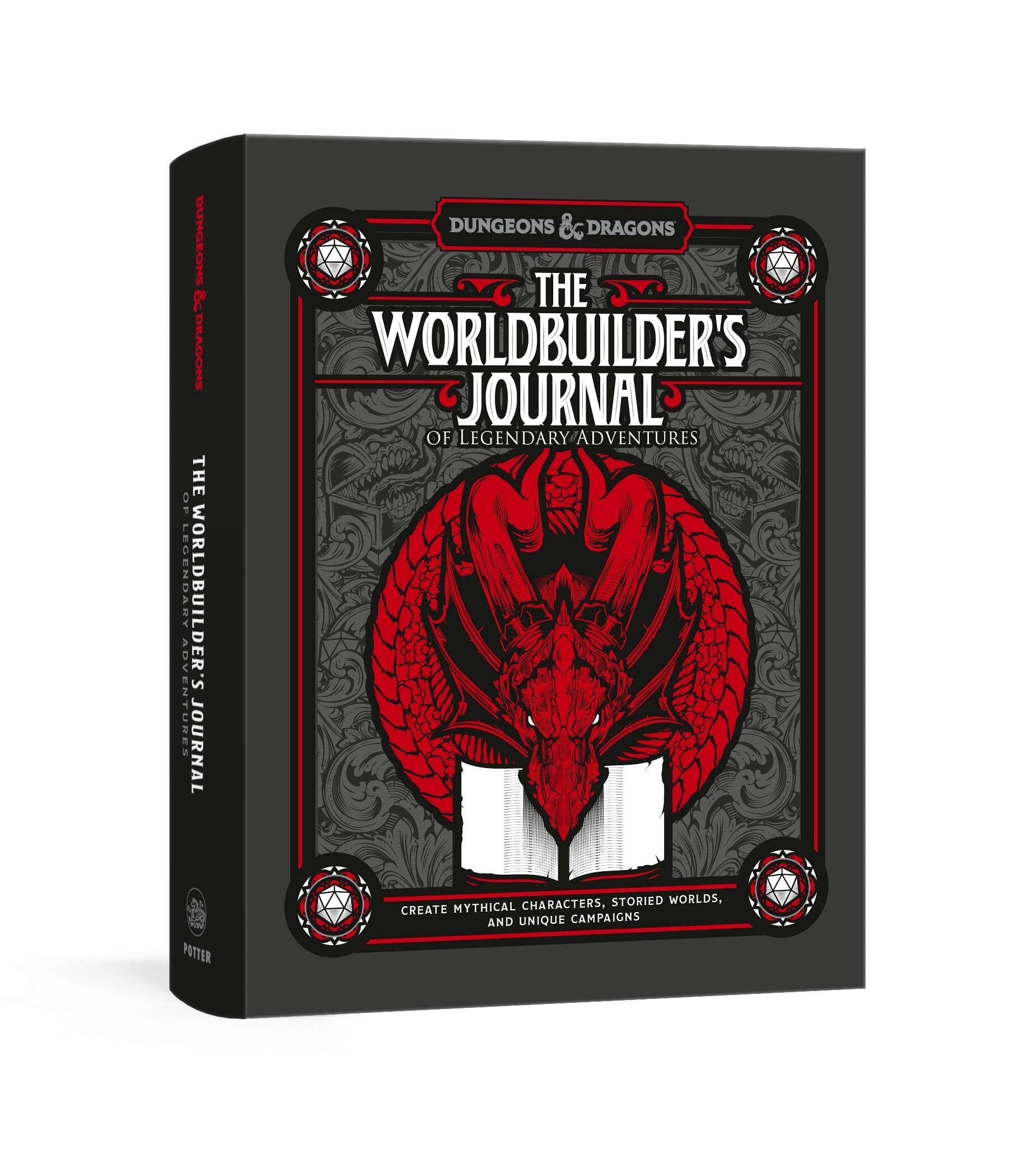 D&D The world builder's Journal Notebooks notebook Wizards  | Multizone: Comics And Games