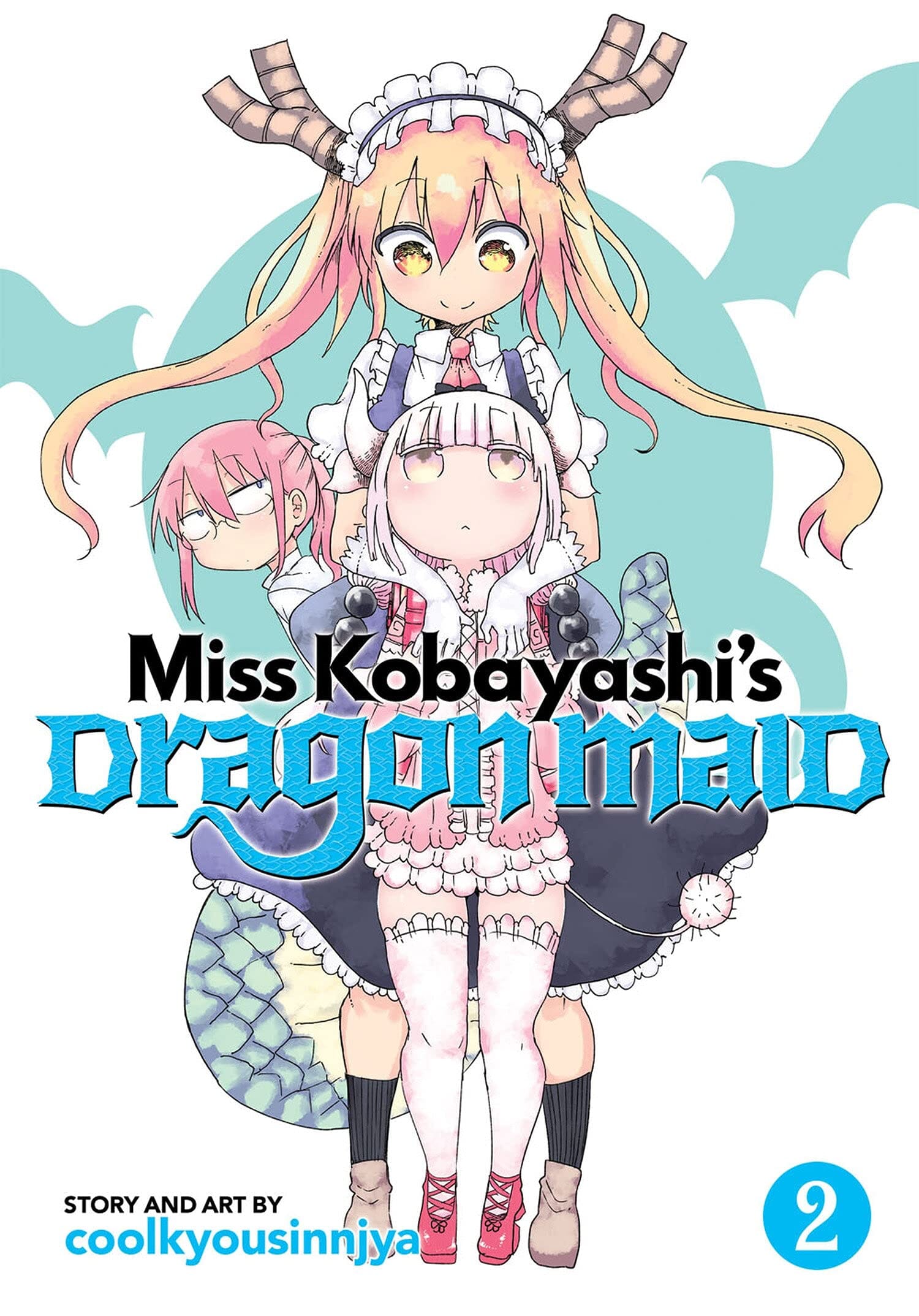 Miss Kobayashi's Dragon Maid Vol.2 Manga Penguin: Random House  | Multizone: Comics And Games