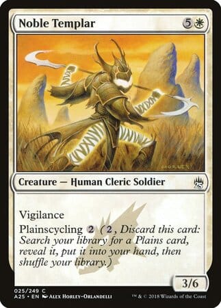 Noble Templar [Masters 25] MTG Single Magic: The Gathering  | Multizone: Comics And Games