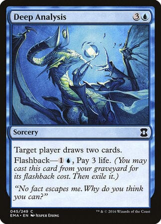 Deep Analysis [Eternal Masters] MTG Single Magic: The Gathering  | Multizone: Comics And Games