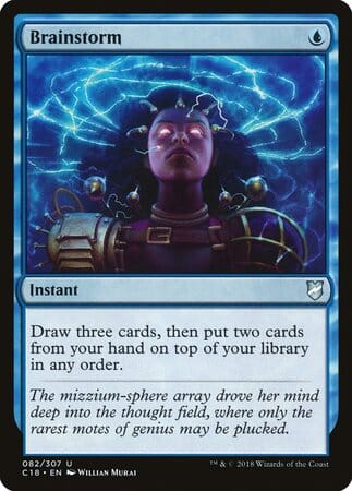 Brainstorm [Commander 2018] MTG Single Magic: The Gathering  | Multizone: Comics And Games