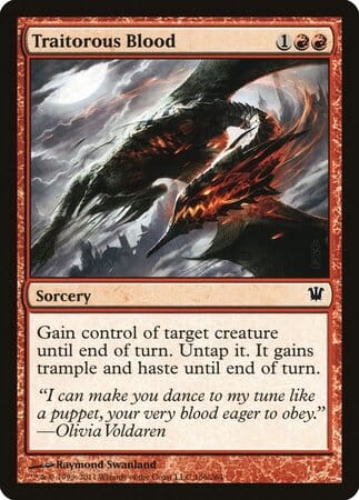 Traitorous Blood [Innistrad] MTG Single Magic: The Gathering  | Multizone: Comics And Games