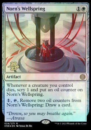 Norn's Wellspring [Phyrexia: All Will Be One Prerelease Promos] MTG Single Magic: The Gathering  | Multizone: Comics And Games