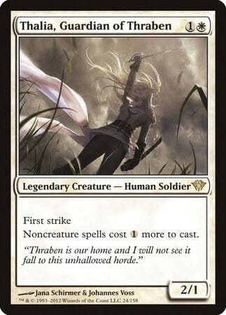 Thalia, Guardian of Thraben [Dark Ascension] MTG Single Magic: The Gathering  | Multizone: Comics And Games