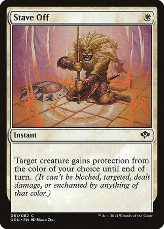 Stave Off [Duel Decks: Speed vs. Cunning] MTG Single Magic: The Gathering  | Multizone: Comics And Games
