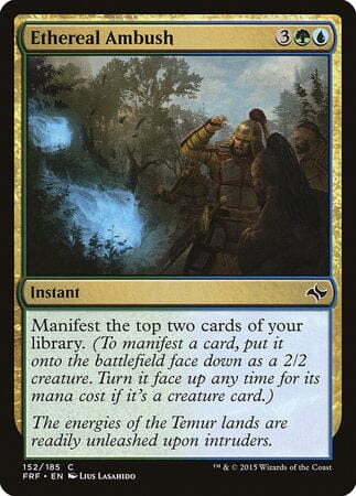 Ethereal Ambush [Fate Reforged] MTG Single Magic: The Gathering  | Multizone: Comics And Games