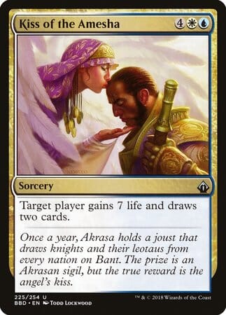 Kiss of the Amesha [Battlebond] MTG Single Magic: The Gathering  | Multizone: Comics And Games